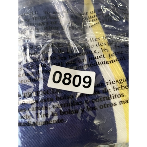 Ralph Lauren Polo Shirt Mens Large Blue White Striped Pony Preppy Cotton XL - Picture 6 of 6